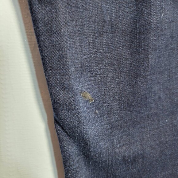 Lee Size 10 Dark Wash Denim Blue Slim Fit Boot Cut Mid Rise Classic Jeans - Picture 10 of 10